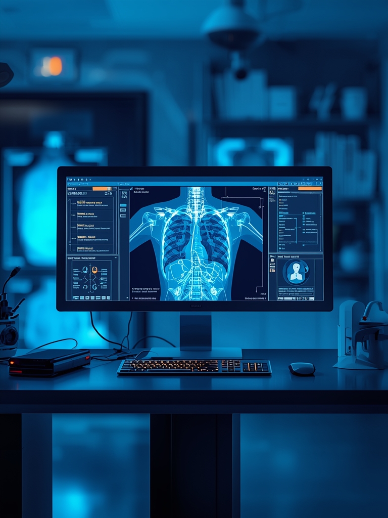 Interface radiologie intelligente : ergonomie et productivité