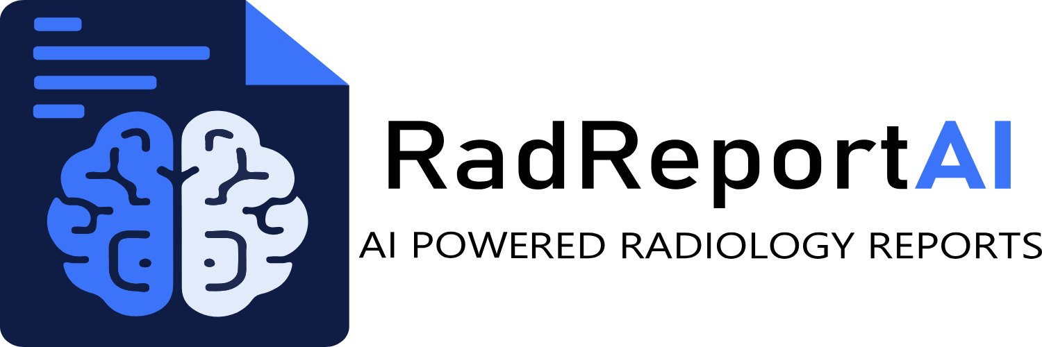 RadReportAI Logo